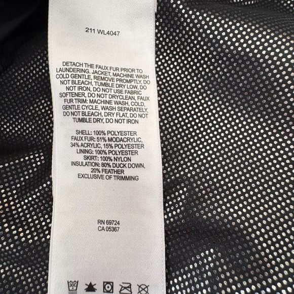 Columbia Omni-Heat Women Small Winter Jacket White Faux Fur Hood Omni Shield - Picture 11 of 16